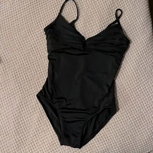 Balera LC Large Child black leotard